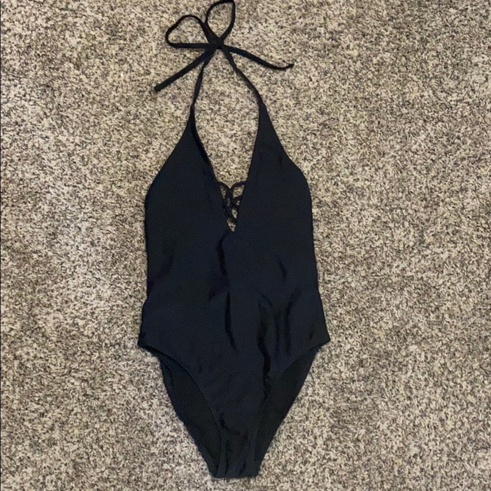 TARGET || plunging one piece swim suit